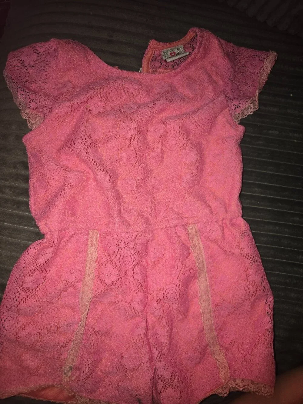 Pink romper